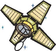 Cliparts Communicatie Satelliet 