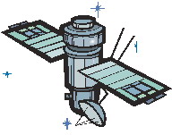 Cliparts Communicatie Satelliet 