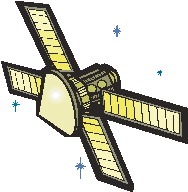 Cliparts Communicatie Satelliet 