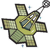 Cliparts Communicatie Satelliet 