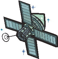 Cliparts Communicatie Satelliet 