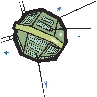 Cliparts Communicatie Satelliet 