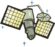 Cliparts Communicatie Satelliet 