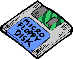 Cliparts Computer Diskette 