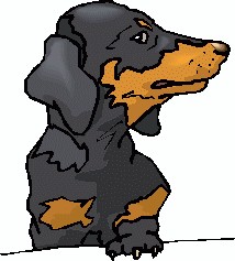 Dieren Cliparts Honden Teckel