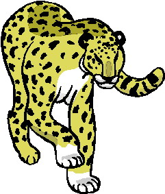 Dieren Cliparts Luipaarden 