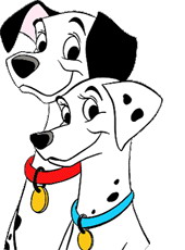 Cliparts Disney 101 dalmatiers 