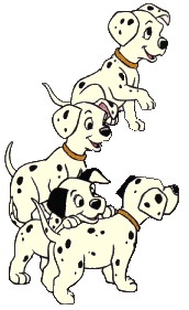 Cliparts Disney 101 dalmatiers 