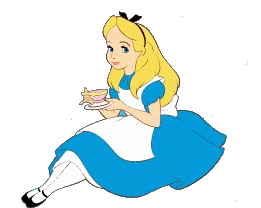 Cliparts Disney Alice in wonderland 