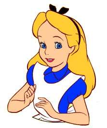 Cliparts Disney Alice in wonderland 