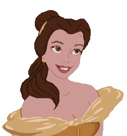 Cliparts Disney Belle en het beest 