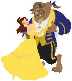 Cliparts Disney Belle en het beest 