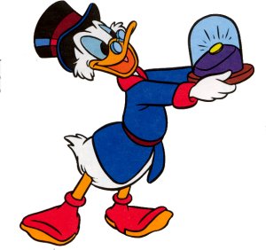 Cliparts Disney Dagobert duck 