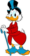 Cliparts Disney Dagobert duck 