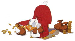 Cliparts Disney Dagobert duck 