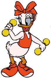 Cliparts Disney Daisy duck 