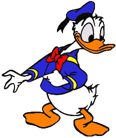 Cliparts Disney Donald duck 