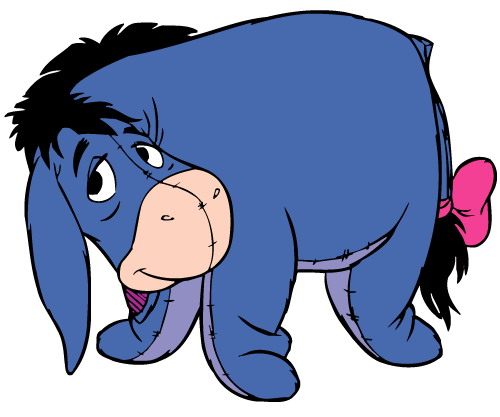 Cliparts Disney Eeyore » Animaatjes.nl