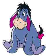 Cliparts Disney Eeyore Eeyore Ezel Zitten