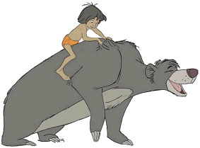 Cliparts Disney Jungle book 