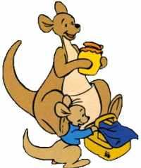 Cliparts Disney Kanga en roo 