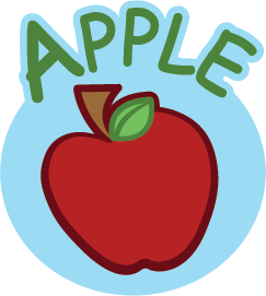 Cliparts Eten en drinken Appels Apple
