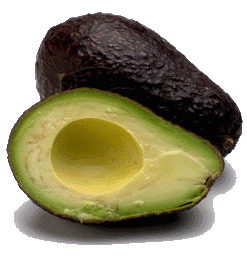 Cliparts Eten en drinken Avocado 