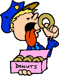 Cliparts Eten en drinken Donuts 