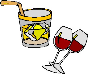 Cliparts Eten en drinken Glazen 