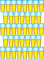 Cliparts Eten en drinken Glazen 