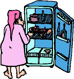 Cliparts Eten en drinken Koelkasten 
