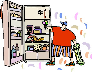 Cliparts Eten en drinken Koelkasten 