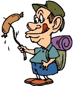 Cliparts Eten en drinken Worst 