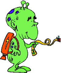 Cliparts Fantasie Aliens 