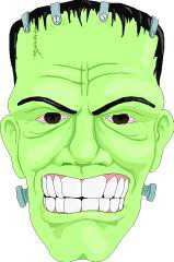 Cliparts Fantasie Frankenstein 