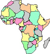 Cliparts Geografie Afrika 