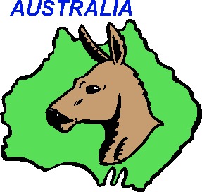 Cliparts Geografie Australie 