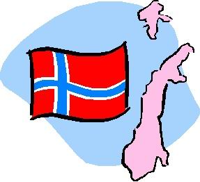 Cliparts Geografie Noorwegen 