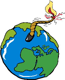 Cliparts Geografie Wereldbollen 