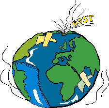 Cliparts Geografie Wereldbollen 