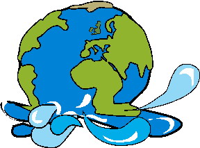 Cliparts Geografie Wereldbollen 