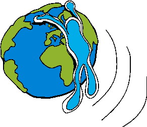 Cliparts Geografie Wereldbollen 