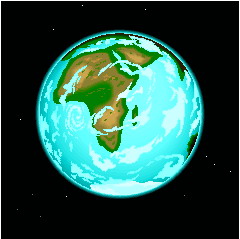 Cliparts Geografie Wereldbollen 