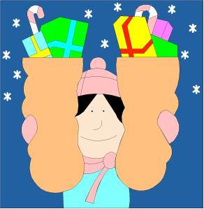 Cliparts Kerstmis Kerst cadeaus 