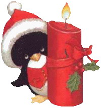 Cliparts Kerstmis Kerst dieren 