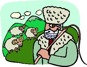 Cliparts Kerstmis Kerst herders 