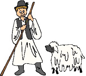 Cliparts Kerstmis Kerst herders 