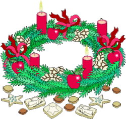 Cliparts Kerstmis Kerst kransen 