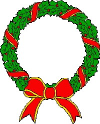 Cliparts Kerstmis Kerst kransen 