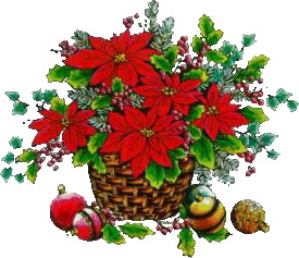 Cliparts Kerstmis Kerst planten 